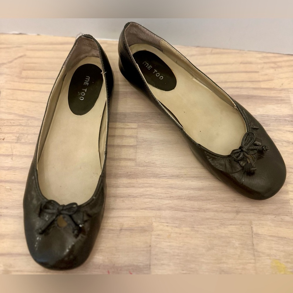 Me Too Women's Dark Brown Ballet Flats - FINAL PRICE